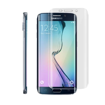 Crystal Clear 3D Ecran Curbat Scut de Film pentru Margine Samsung Galaxy S7 S8 S7 Plus Spate (Nu de Sticla Temperament)