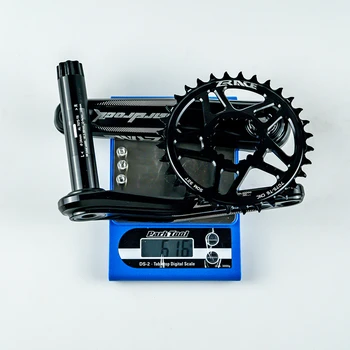 ZRACE Actualizat HARDROCK Montare Directă Bicicleta Angrenajul pentru 10s / 11s / 12s MTB Biciclete 170 mm /175 mm,32T / 34T Chainset pentru SRAM VULTUR