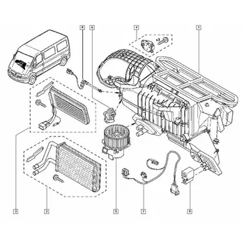 Practic Rezistorul Suflantei Și Cablajul Kit De Reparare Întreținere Auto Instrumente Fan Rezistența Motorului Suflantei