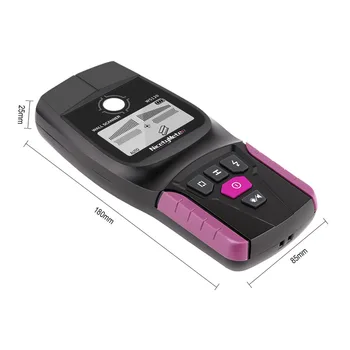 Portabil Perete Detector Magnetic de Metal de Cupru Lemn AC Live Wire Cablu de Perete Scanner cu iluminare de fundal Sonor Indicație Perete Instrumente de Diagnosticare