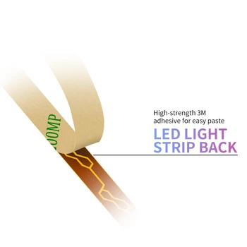 2835 SMD Benzi de Lumină LED-uri RGB Flexibil Panglică 5V Lumină mai Strălucitoare Colorate Fita USB Lampa 0.5 1 2 3 4 5 m LED RGB Bandă rezistent la apa