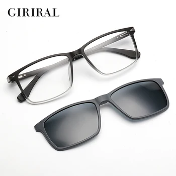 UV400 Bărbați ochelari de soare Dublu scop de conducere de noapte brand TR90 oglindă ochelari #LJ-808