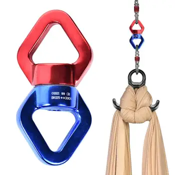 Coarda Conector Pivotant Yoga Accesorii Universal Gimbal Ring Inel Rotativ Conector De Rotație Hamac Leagan Spinner