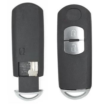 KEYECU Înlocuirea Remote Key Fob Butonul 2 FSK 315MHz ID49 pentru Mazda Model SKE13D01 FCC ID: WAZSKE13D01