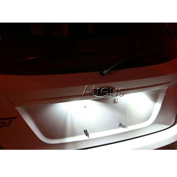 Atreus LED-uri Auto de Înmatriculare Lumini 12V Pentru Ford Mondeo MK2 Fiesta Fusion Accesorii Albe SMD LED Lămpii Numărului de Înmatriculare Bec Kit