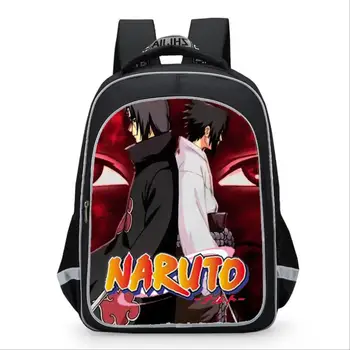 Anime Naruto Sasuke Gaara Kurama Flori Dot Boy Fata de Scoala geanta Femei Bagpack Adolescenți Ghiozdane Panza Femme Rucsac