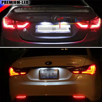 Înlocuire OEM Xenon LED Alb de Lumină de inmatriculare, Ansambluri Pentru perioada 2011-Hyundai Sonata YF i45 i40