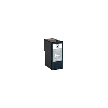 Compatibil LEXMARK 36XL Negru Cartuș de Cerneală remanufacturate 18C2170E 18C2130E 21 ml