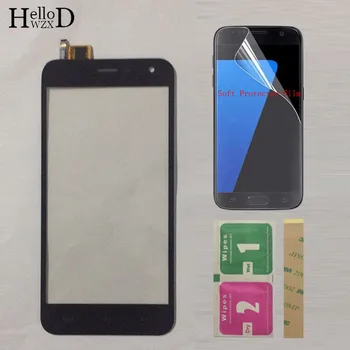 HelloWZXD Telefon Mobil Touch Screen Touchscreen Pentru Homtom HT3 / HT3 Pro Touch Screen Digitizer Panel Reparatie Partea Protector de Film