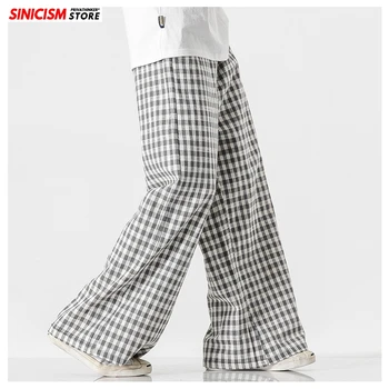 Sinicism Magazin Barbati Carouri Vara Harem Pants Mens 2020 Epocă Largi Picior Pantaloni sex Masculin Plus Dimensiune Chineză Pantaloni Stil de Îmbrăcăminte 5XL