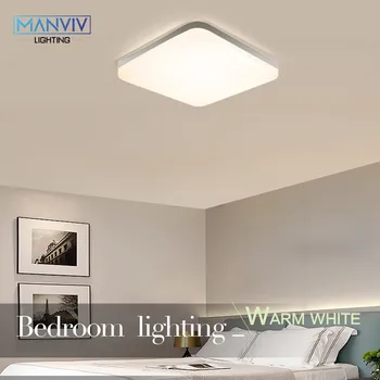 Ultra-Subțire LED Lumina Plafon Lampă de Panou 48W 36W 24W 18W Lumina Zilei în Jos de Lumină Montate pe Suprafață AC 85-265V Led-uri Moderne Living F