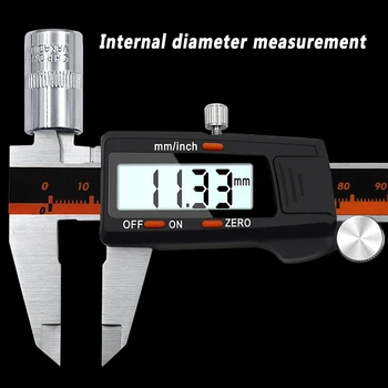 6-Inch 0-150mm digital etriere din Oțel Inoxidabil Electronice Digitale Șubler cu Vernier Metal Micrometru instrument de Măsurare
