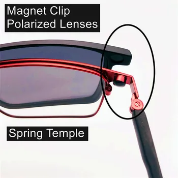 Magnet Pentru Bărbați Ochelari Full Rim Metal Optice Cadru De Baza De Prescriptie Medicala Pătrat Spectacol Miopie Elegant De Epocă Ochelari De Soare