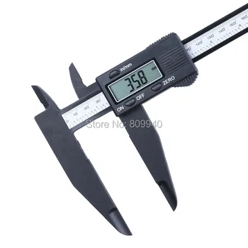 300mm 12 Inch LCD Digital Electronic Fibra de Carbon Șubler cu Vernier Gauge Micrometru de Măsurare Instrumentul Riglă Digitală Etriere
