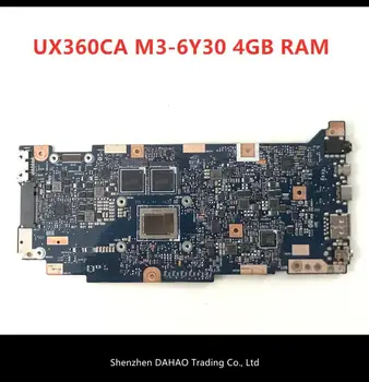Transport gratuit UX360CA Pentru ASUS U360C UX360 UX360C UX360CA placa de baza Laptop M3-6Y30 4GB RAM Test GM placa de baza de lucru de