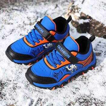 Baieti Copii Drumeții Pantofi Toamna Iarna În Aer Liber De Mers Pe Jos Adidași Copii Mici, Copii Mari Alpinism Pantofi Sport Pentru Copii Formatori