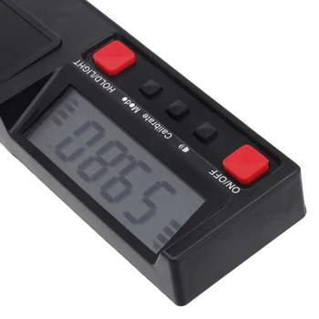 Digital Electronic LCD 360 de Grade Inclinometer indicator Unghi Raportor nivel Caseta Pătrat cu Baza Magnetica Automata Putere de W310