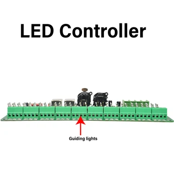 Benzi cu led-uri controler 30 de Canale Goale Bord DMX rgb Controller pentru Banda LED de Iluminare Dimmer DC12V-24 V Dimmer Lumini DMX512