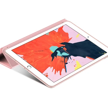 De caz Pentru iPad 10.2 inch 2019 7 Gen Magnetic Inteligent Design Cover Suport Pliante de Somn/Wake Auto Înapoi Caz Acoperire Pentru iPad 10.2