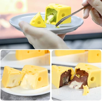 Brânză Tort de Mucegai Silicon DIY de Copt Non-Stick de Mousse de Ciocolata Cookie-uri Matrite de Patiserie Desert Bomboane Tort de Decorare Mucegai Instrumente