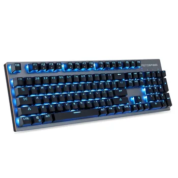 Motospeed GK89 2.4 GHz Wireless / cu Fir USB Tastatură Mecanică cu LED Lumina Albastra 104Keys Wireless Gaming Keyboard Pentru Gamer