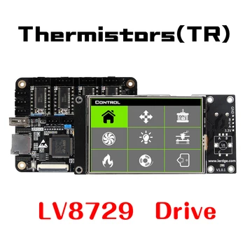 LERDGE-X Controller ARM pe 32 de biți bord A4988 DRV8825 LV8729 tmc2100/2208 driver pentru Reprap imprimantă 3d placa de baza 3.5