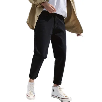 Moda Creion blugi barbati slim fit pantaloni clasic 2020 blugi de sex masculin denim blugi de Designer de Pantaloni Casual, skinny, pantaloni Drepte