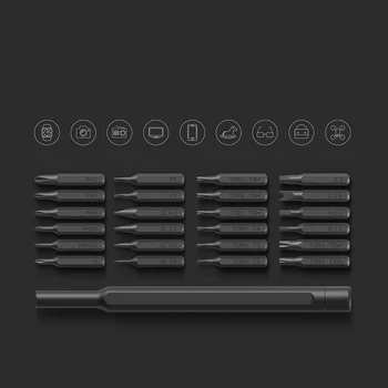 În 2020, Noul Xiaomi Mijia Wiha Utilizarea de zi cu Zi Șurubelniță set 24 In 1 de Precizie Magnetic Biti Cutie DIY șurubelniță Set pentru Casa Inteligentă