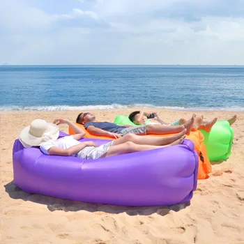 Camping Plaja gonflabila Sofa sac de dormit ultralight pat aer Gonflabile canapea, șezlong pe Plajă Canapea