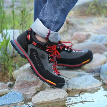 New Sosire De Înaltă Calitate Din Piele Impermeabil Drumeții Pantofi Trekking Pantofi Pantofi De Alpinism În Aer Liber Adidași