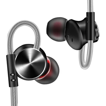 QKZ DM10 Cască Magnetic Universal 12 mm Metal În ureche Căști de 3,5 mm Telefon, Laptop de Gaming, Casti Auriculare