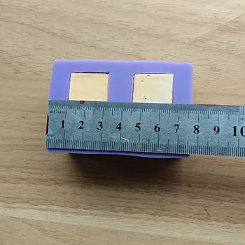 3D Mini Case Tort Mucegai Decoratiuni de Craciun Pentru Case de turtă dulce Tort Mucegai Silicon de Copt Instrumente SQ18100