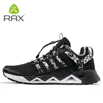 Rax 2019 Vară Bărbați Drumeții Pantofi Respirabil cu Uscare Rapidă Apa Pantofi de Mers pe jos în aer liber Adidasi Sport pentru Barbati Pantofi Trekking