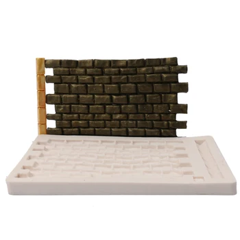 Facemile Zid De Piatră Mucegai Silicon Zid De Cărămidă Model De Copt Fondante Mucegai Tort De Decorare Instrument De Ciocolata Gumpaste Sugarcraft Mucegai