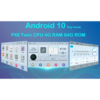 DSP 2 Din Auto Radio Android 10.0 Pentru Nissan/Xtrail/Tiida/Hyundai/KIA Auto Universal Multimedia Player Video, GPS, USB DVR RAM 2GB