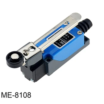 1 BUC MINE- 8104 8107 8108 8169 8122 8111 9101 întrerupător Rotativ Reglabil cu Role Braț de Pârghie Mini limitator IP65