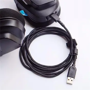 OOTDTY Cablu de Încărcare USB Căști Cablu de Sârmă Pentru Logitech G533 G633 G933 Căști
