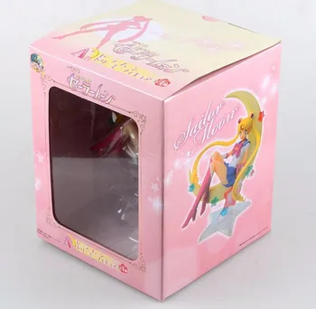 Japonia Anime Sailor Moon Figura Tsukino Usagi PVC figurina de Colectie Model de Papusa 15 CM Figura Anime Brinquedos