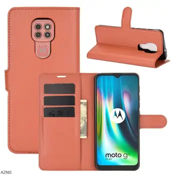 Pentru Moto G9 Portofel Capacul Cartelei de Cazuri de Telefon pentru Motorola Moto G9 Juca din Piele Pu Caz de Protecție Coajă