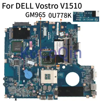 CN-0U778K 0U778K Pentru DELL Vostro 1510 V1510 JAL30 LA-4121P GM965 Laptop placa de baza Placa de baza DDR2