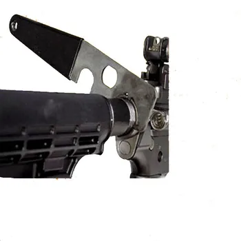 .223 Oțel Îmbunătățit AR15 Armurier Stoc Spanner Cheie cu Mâner din Cauciuc pentru Castle Nut A1/A2 Frână Bot Cheie