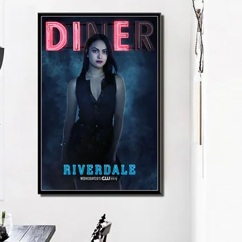Riverdale Fierbinte serial TV Show Arta Pictura pe Pânză de Mătase Poster de Perete Decor Acasă картины на стену