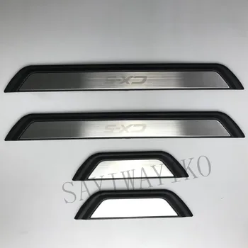 Pentru Mazda CX-5 Cx5 Praguri Usi Scuff Placa Pedala de bun venit din Oțel Inoxidabil de Styling Auto Accesorii Auto 2018 2017