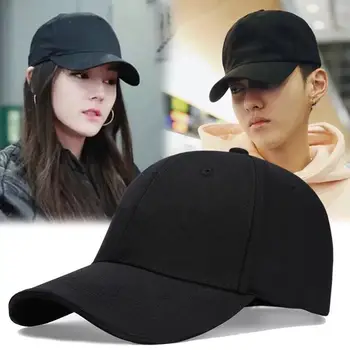 De Înaltă Calitate Unisex Șapcă De Baseball Negru Femei Barbati Vara Toamna Anului 2020 Coreea Style Solid Snapback Capace Sportului Alb Pălărie Gorras Mujer