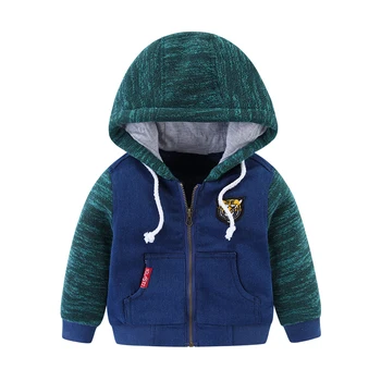 Mudkingdom Jachete de Iarnă pentru Băiatul de Îmbrăcăminte pentru Copii cu Gluga Căptușite cu Blană Îmbrăcăminte exterioară Cald Canadiană Copil Haine Copii