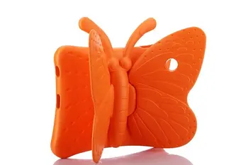 Desene animate 3D Fluture Copii de Siguranță, Non-toxice EVA Tableta Caz pentru IPad 2 3 4 9.7