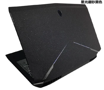KH Laptop Periat Sclipici Autocolant Piele Capac Protector pentru 17 Alienware M17X R3 R4 ANW17 17.3-inch 2012 release