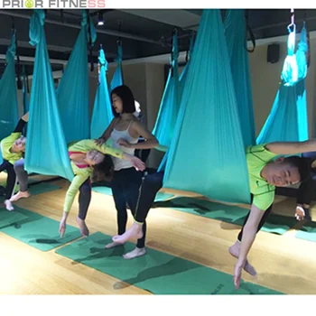 ÎNAINTE FITNESS Yoga Hamac 4Mx2.8M Set de 20 de Culori de Aer Hamac Nailon daisy chain carabiniere