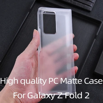Galaxy 2 Ori Caz la Caz pentru Samsung Galaxy Z Fold2 5G PC Mat Transparent Coajă de Telefon Mobil 2 Culori Opționale Noi Sosiri