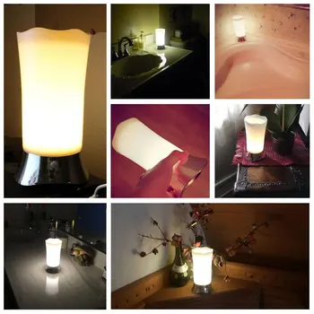 Smart LED Masă Lampă Lampă de Noptieră Pat Birou de Lumină pentru Dormitor Copil Noptiera Lampe Lumina de Noapte decor Camera pentru Copii Cadouri de Craciun